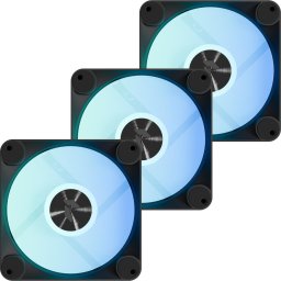 Ventilator Carcasa 120 mm Set 3 Bucati "APF3-PF11267.11" - Iluminare ARGB/RGB, 1600 RPM, Zgomot 39.6 dBA, Flux Aer 62.9 CFM, PWM, Flux invers (reverse)