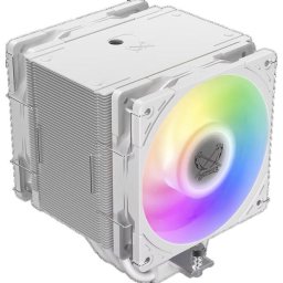 Mugen 6 Dual Fan White ARGB Edition, CPU cooler white, 120 mm