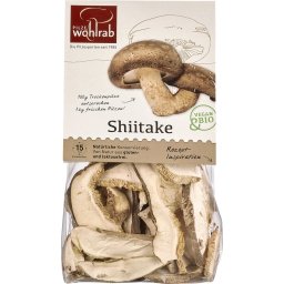Felii de ciuperci Shiitake deshidratate bio 20g