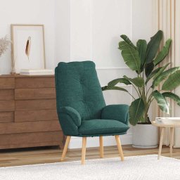 fotoliu Verde închis 69 x 74 x 93 cm Tesatura si Plywood GartenMobel Dekor