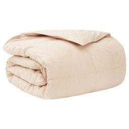 Pilota de iarna Bej 140 x 220 cm 100% Kapok Natural GartenMobel Dekor