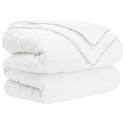 Duvet complet pe tot parcursul anului Alb 155 x 220 cm GartenMobel Dekor
