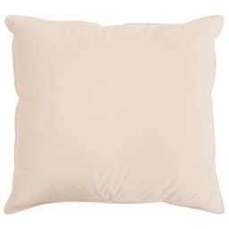 Perna Bej 50 x 50 cm Fibra Kapok GartenMobel Dekor