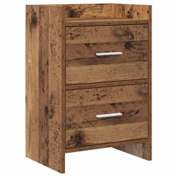 Mese de noptiera Lemn vechi 40 x 30 x 60 cm Lemn prelucrat GartenMobel Dekor