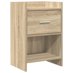 Mese de noptiera Stejar Sonoma 40 x 30 x 60 cm Lemn prelucrat GartenMobel Dekor