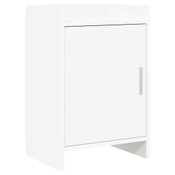 Mese de noptiera Alb 40 x 30 x 60 cm Lemn prelucrat GartenMobel Dekor