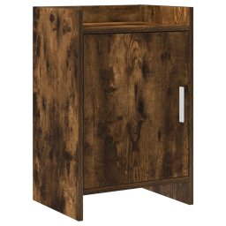 Mese de noptiera Stejar fumuriu 40 x 30 x 60 cm Lemn prelucrat GartenMobel Dekor