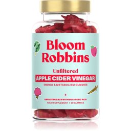 Bloom Robbins Energy & Metabolism Gummies Apple Cider Vinegar capsule moi masticabile pentru o bună digestie 286 g