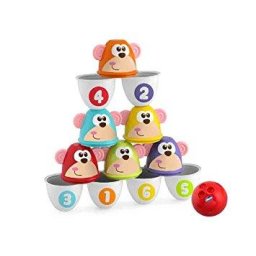 Joc de bowling Chicco Monkey Strike, pentru copii