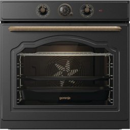 Cuptor incorporabil retro, Gorenje BOS67371CLB, 77l, 59.5 x 56.4 x 59.5 cm, Negru