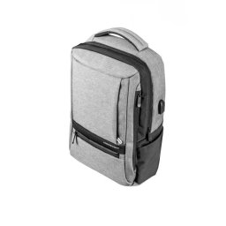 Rucsac Modecom pentru laptop 15,6, Negru cu Gri