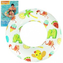 Colac de inot Bestway, model flamingo, 61 cm