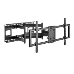 Suport Perete SBOX PLB-7486, 43" - 100", 120 Kg, Negru