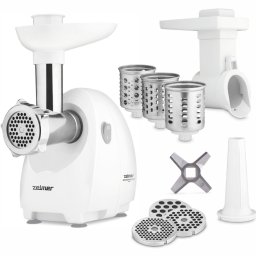 Masina de tocat Zelmer ZMM4048B, 1900 W, 2.5 kg/min, Alb