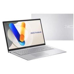 Laptop ASUS Vivobook 17 X1704VA-AU817W, Procesor Intel® Core™ 5 120U, Display 17.3'' Full HD, IPS, 16GB RAM, 512 GB SSD, Intel® Graphics, Windows 11 Home, Argintiu