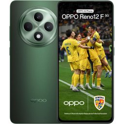 Telefon mobil Oppo Reno 12 F, 5G, 256GB, 8GB RAM, Dual SIM, Verde inchis