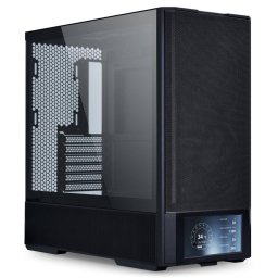 Carcasa PC Lian Li LANCOOL 207, Fara sursa, Middle Tower, Negru
