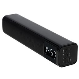 Boxa portabila cu Ceas Digital, ADLER AD 1191, Bluetooth, Alarma, Baterie 1200 mAh, Negru