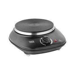 Plita electrica Teesa TSA0201, 1000 W, 220 - 240 V, 50/60 Hz, Negru