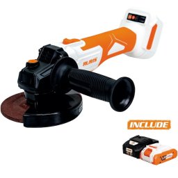 Polizor unghiular pe acumulator Ruris RMX4125 POWER ALFA UP, 125mm, 8500 rpm 2 trepte, acumulator 4Ah, incarcator