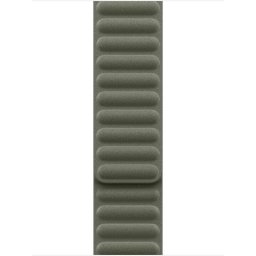 Curea Apple MGDD4ZM/A, pentru Apple Watch 42 mm, Magnetic Link, marime S/M, Gri/Verde stins