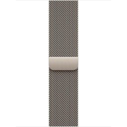 Curea Apple MGHY4ZM/A, pentru Apple Watch 42 mm, Milanese Loop, Natural