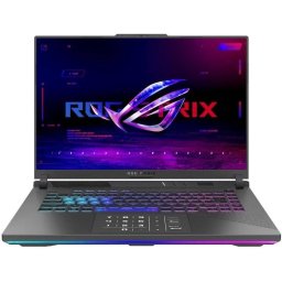 Laptop ASUS ROG Strix G16 G614PW-RV035, procesor AMD Ryzen 9 8940HX, 16 inch, Full HD+, 32GB DDR5 RAM, 1TB SSD, NVIDIA GeForce RTX 5080 16GB, No OS, Negru/Gri