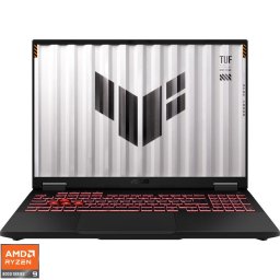 Laptop ASUS Gaming TUF A16 FA608PP-QT134, Display 16" 2.5K 165Hz, Procesor AMD Ryzen™ 9 8940HX, RAM 16GB DDR5, 512GB SSD, Placa video NVIDIA GeForce RTX 5070 8GB, No OS, Jaeger Gray