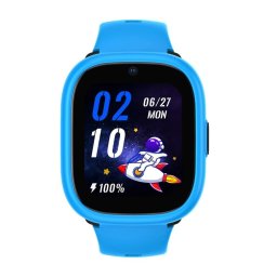 Ceas inteligent pentru copii LAGENIO K3, 4G, Ecran AMOLED 1.78", 48MB RAM, 128MB Flash, Camera 0.3MP, RTOS, Tracking GPS, Apel Video, Mesaje, Control Parental, Ceas Alarma, 680mAh, varsta intre 5-14 ani, Albastru