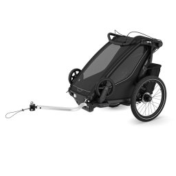 Carucior multisport single Thule Chariot Sport 2, Negru