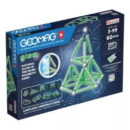 Geomag Glow: set de 60 de piese