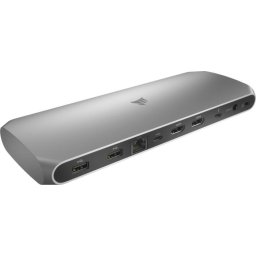 Corsair TBT100 Thunderbolt 3 Dock, Docking Station ( HDMI, Power Delivery, RJ-45) gri