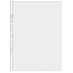 Accesorii birotica Folie protectie pentru documente A3 portret, 90 microni, 25/set, Optima - transparent