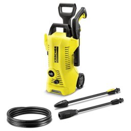 Aparat de spalat cu presiune K2 Premium Power Control, 1400W, 110 bar presiune maxima, 360 l/h debit maxim, Furtun de presiune 7 m, duza murdarie grosiera, sistem Quick Connect pe aparat
