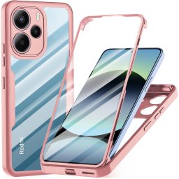 Husa Husa pentru Xiaomi Redmi Note 14 4G (164,84 x 78,15 x 8,16mm) + Folie - Techsuit ColorVerse 360 Series - Pink