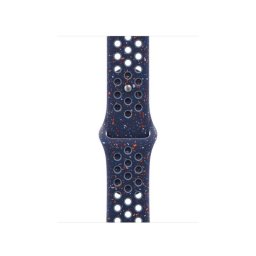 Curea Originală Apple Watch Nike Sport Band 40mm, Albastru, Silicon, Mărime M/L – Compatibilă cu Apple Watch