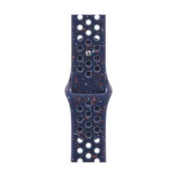 Curea Originală Apple Watch Nike Sport Band 40mm, Albastru, Silicon, Mărime S/M – Compatibilă cu Apple Watch