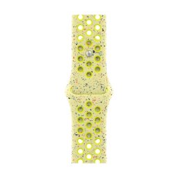 Curea Originală Apple Watch Nike Sport Band 40mm, Galben, Silicon, Mărime M/L – Compatibilă cu Apple Watch