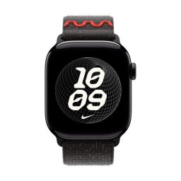 AW BAND 42MM NIKE SPORT LOOP MDNT BLK