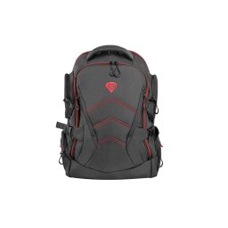 Rucsac 15.6 inch "PALLAD", Polyester, Negru - Practic si Rezistent pentru Naveta Zilnica
