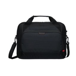 Geanta 16 inch "Classic EcoS", Pu, Negru - Design Practic, Aspect Office Chic