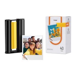 Imprimanta etichete Amber 3x3 Square Sticky Photo paper 40 sheets & 1