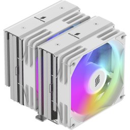 Titan White, CPU cooler white/silver, 120 mm