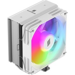 Bora White, CPU cooler white/silver, 120 mm