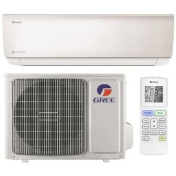 Instalatie de aer conditionat Gree Bora A4 Silver MODEL 2026 GWH09AAAXB-K6DNA4C, 9000 BTU, A++/A+, Wi-Fi, Inverter, Cold Plasma, Auto Clean, I Feel + Kit instalare inclus