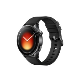 Smartwatch Watch 5 Bluetooth bratara fluoroelastomer Negru