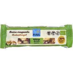 Baton crocant cu mix de nuci, fara gluten bio 35g