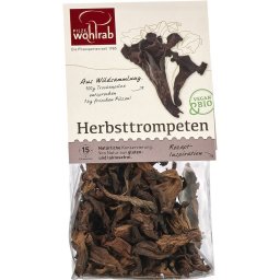 Ciuperci trompete negre deshidratate, nativ fara gluten bio 20g