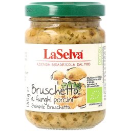 Pasta vegana cu hribi pentru bruschete bio 135g