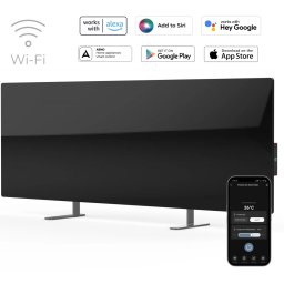 AENO AGH0002S Premium Eco Smart radiator 700 W negru
